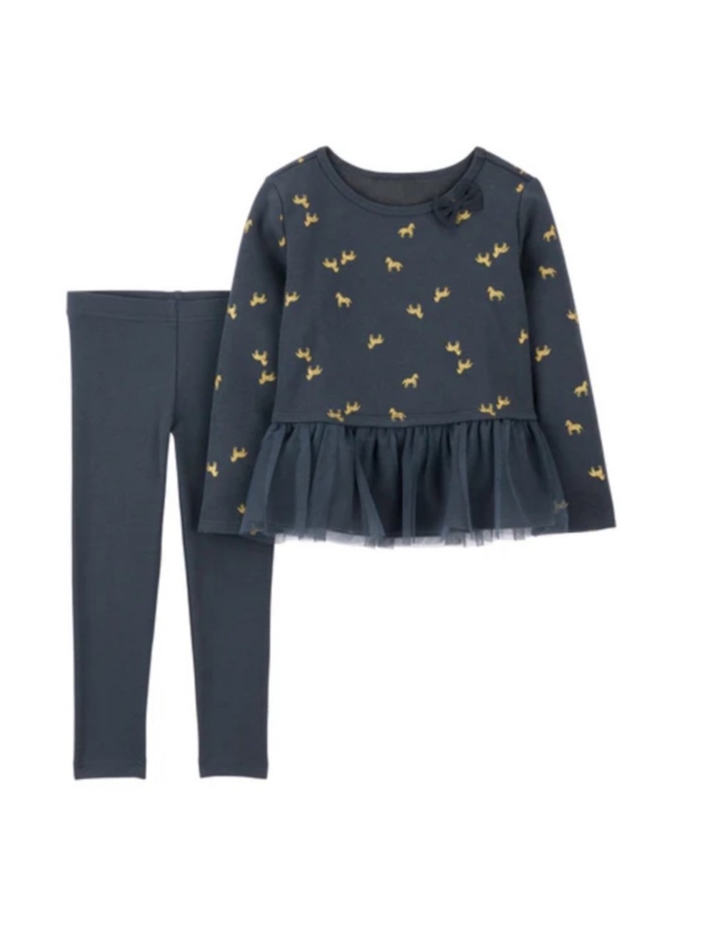 Carter's Baby Girl 2 Piece Pant Outfit